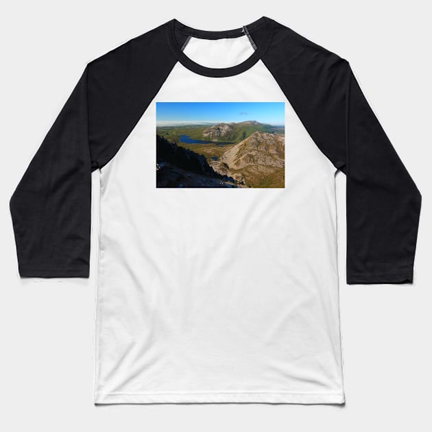 Eastern View From Errigal Baseball T-Shirt by Aidymcg